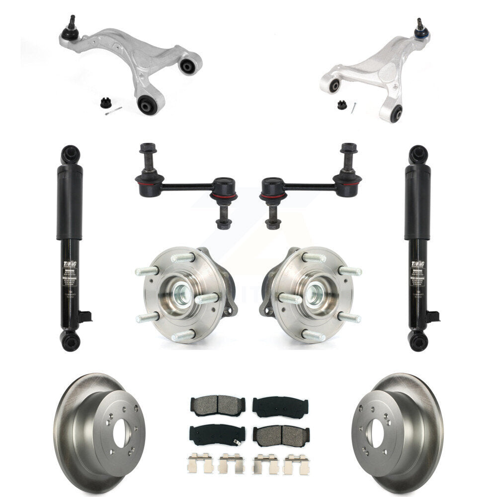 Transit Auto KM-100315 Suspension Control Arm and Ball Joint Assembly for 2007-2009 Hyundai Santa Fe - Rear