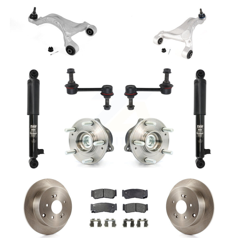 Transit Auto KM-100323 Suspension Control Arm and Ball Joint Assembly for 2007-2009 Hyundai Santa Fe - Rear