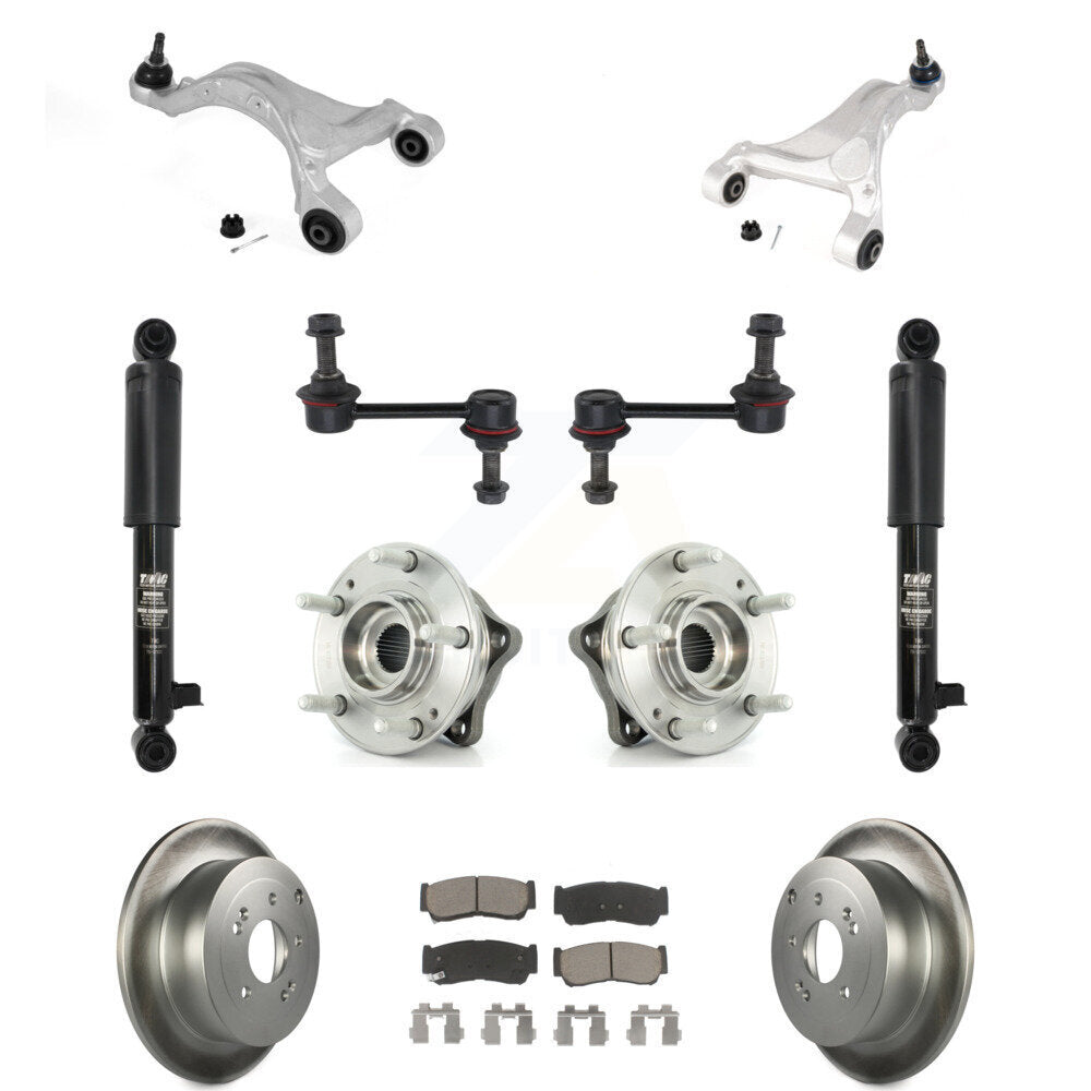 Transit Auto KM-100333 Suspension Control Arm and Ball Joint Assembly for 2007-2009 Hyundai Santa Fe - Rear