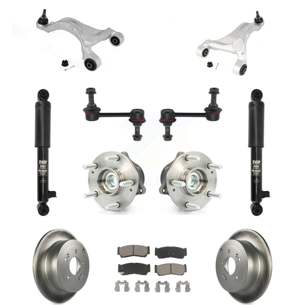 Transit Auto KM-100334 Suspension Control Arm and Ball Joint Assembly for 2007-2009 Hyundai Santa Fe - Rear