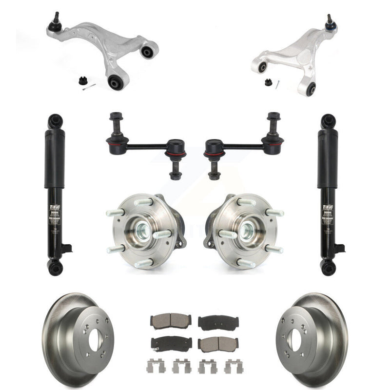 Transit Auto KM-100334 Suspension Control Arm and Ball Joint Assembly for 2007-2009 Hyundai Santa Fe - Rear