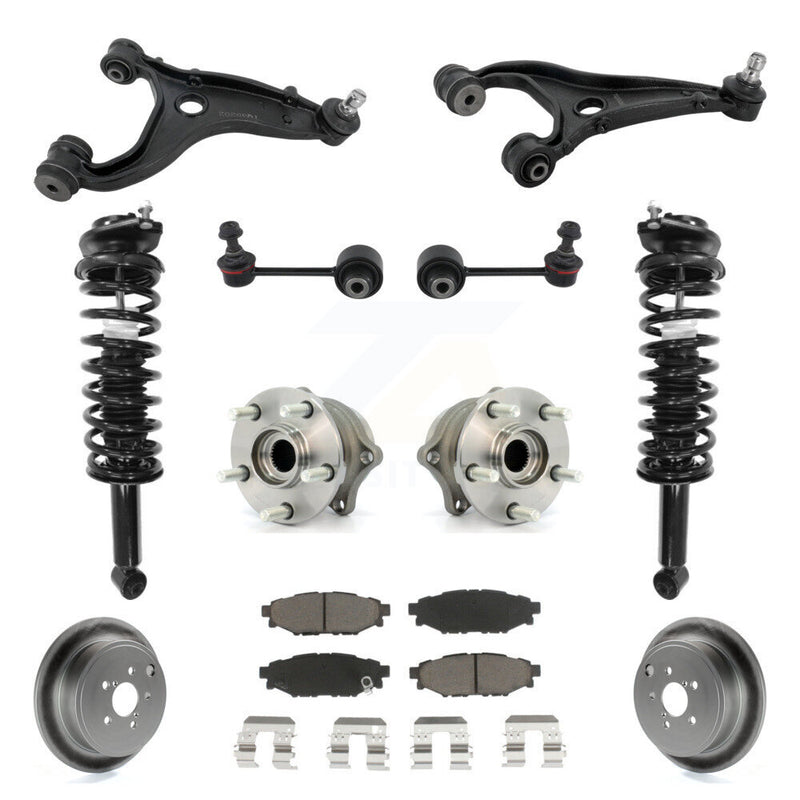Transit Auto KM-100335 Suspension Control Arm and Ball Joint Assembly for 2009-2013 Subaru Forester - Rear