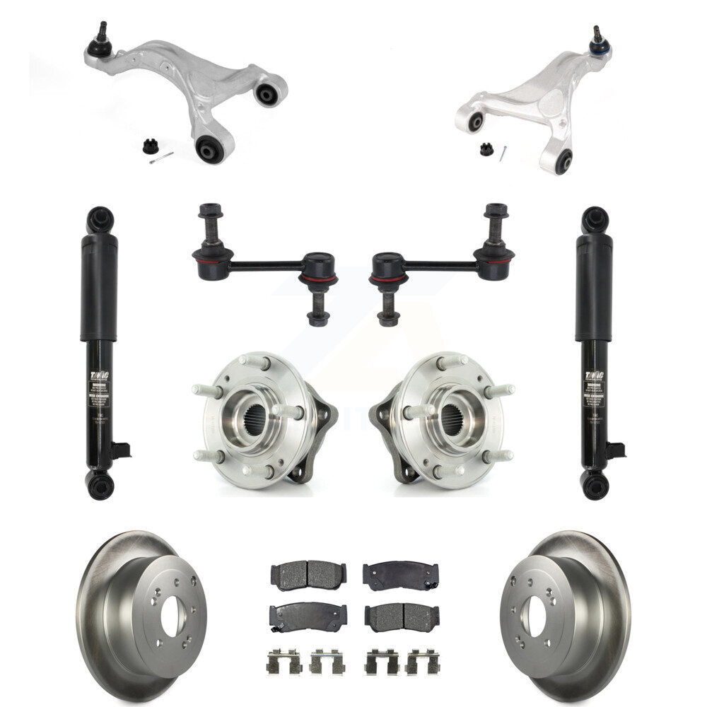 Transit Auto KM-100339 Suspension Control Arm and Ball Joint Assembly for 2007-2009 Hyundai Santa Fe - Rear