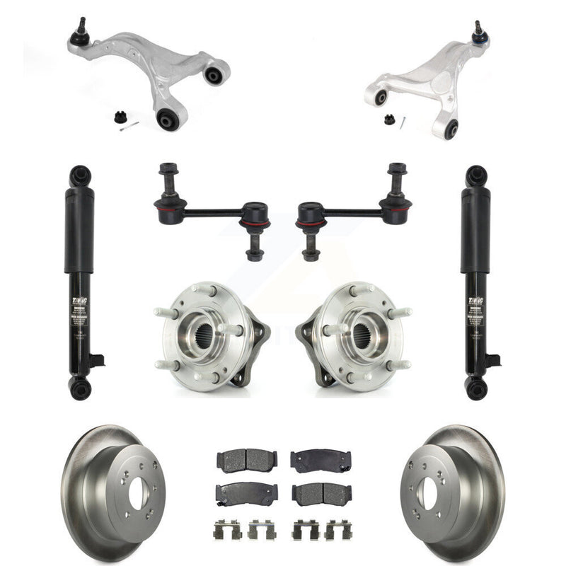 Transit Auto KM-100339 Suspension Control Arm and Ball Joint Assembly for 2007-2009 Hyundai Santa Fe - Rear
