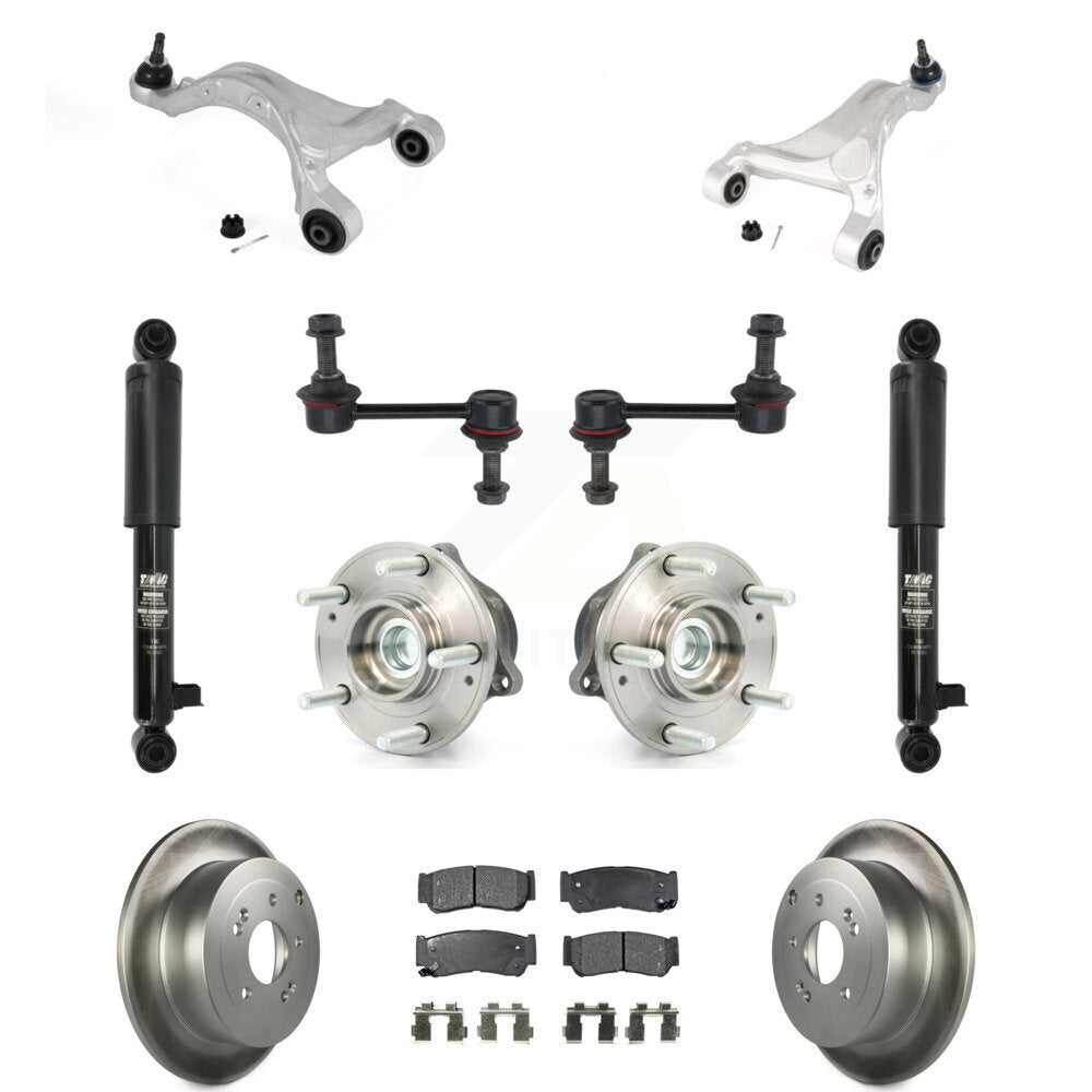 Transit Auto KM-100340 Suspension Control Arm and Ball Joint Assembly for 2007-2009 Hyundai Santa Fe - Rear