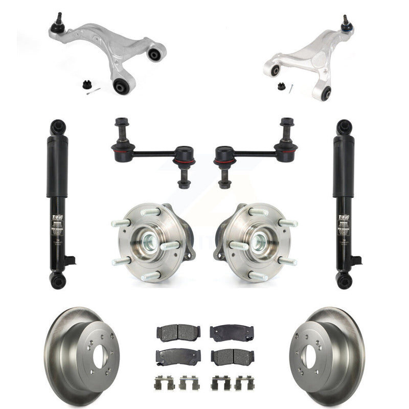 Transit Auto KM-100340 Suspension Control Arm and Ball Joint Assembly for 2007-2009 Hyundai Santa Fe - Rear