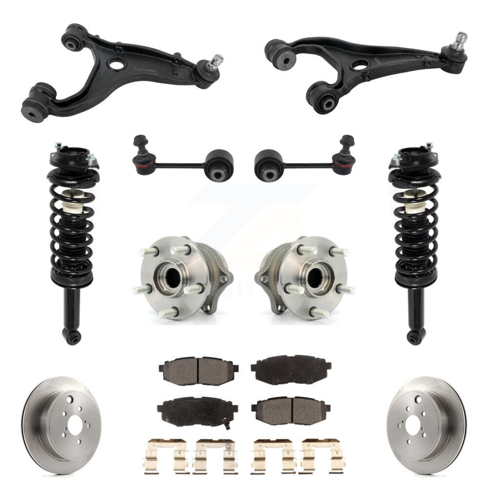 Transit Auto KM-100341 Suspension Control Arm and Ball Joint Assembly for 2010-2012 Subaru Outback - Rear
