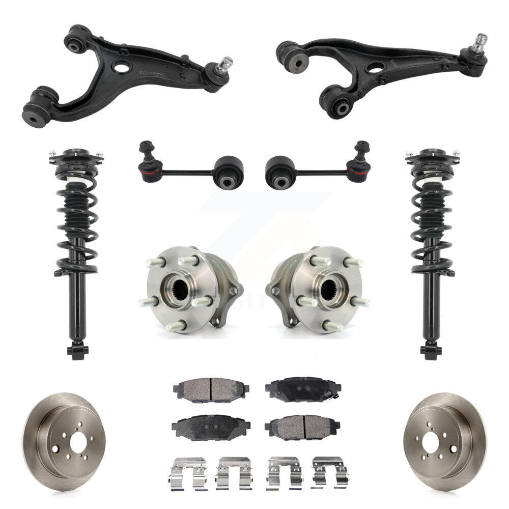 Transit Auto KM-100344 Suspension Control Arm and Ball Joint Assembly for 2013-2014 Subaru Outback - Rear