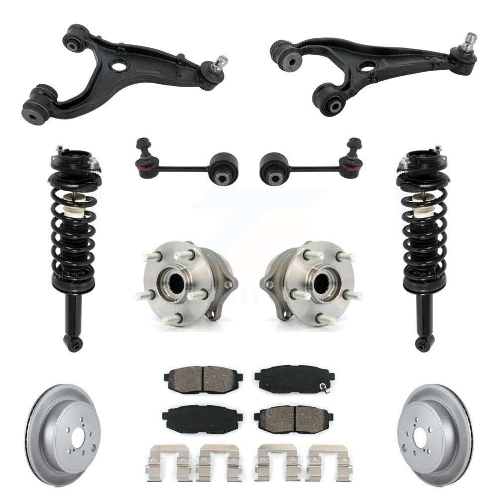 Transit Auto KM-100349 Suspension Control Arm and Ball Joint Assembly for 2010-2012 Subaru Outback - Rear