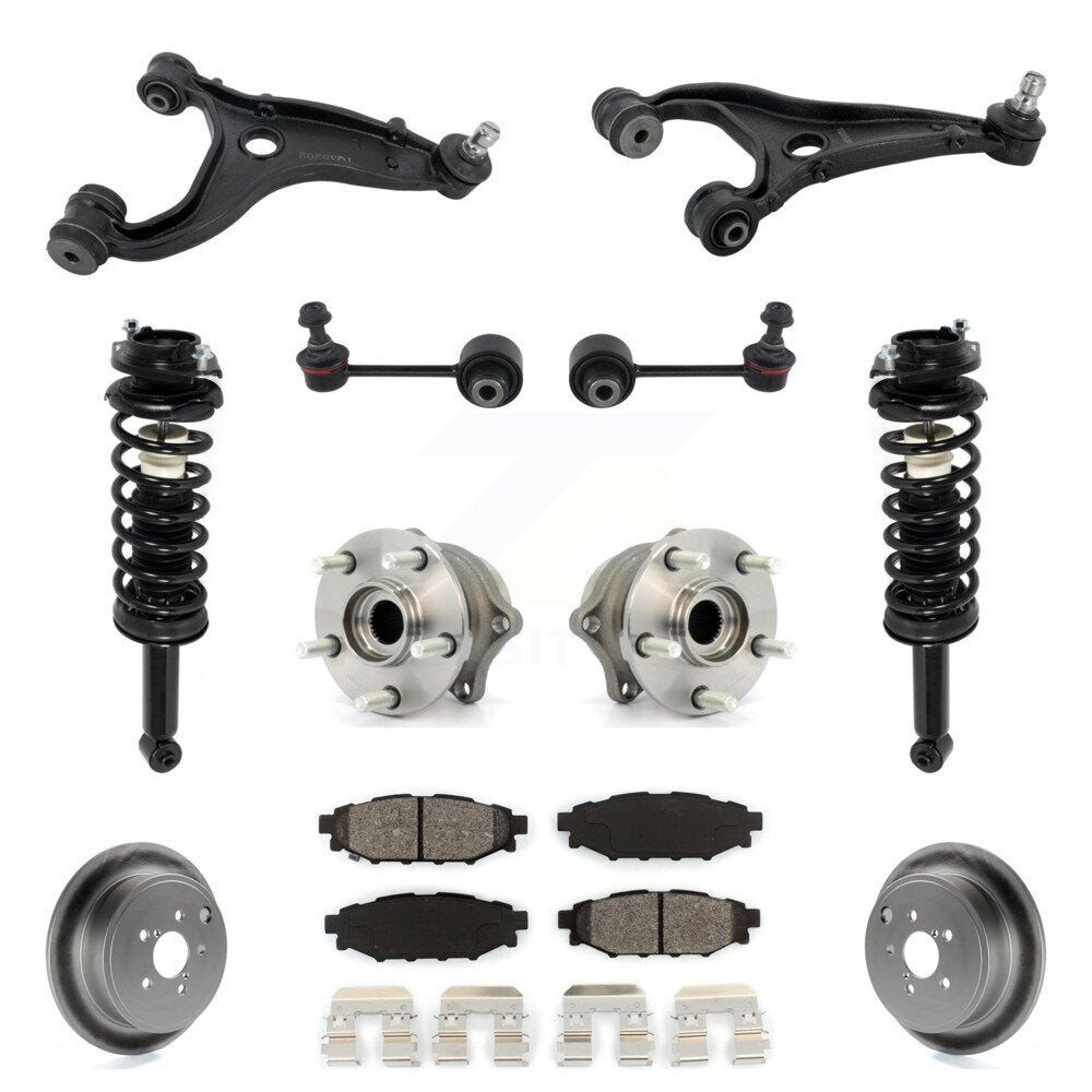 Transit Auto KM-100350 Suspension Control Arm and Ball Joint Assembly for 2010-2012 Subaru Outback - Rear