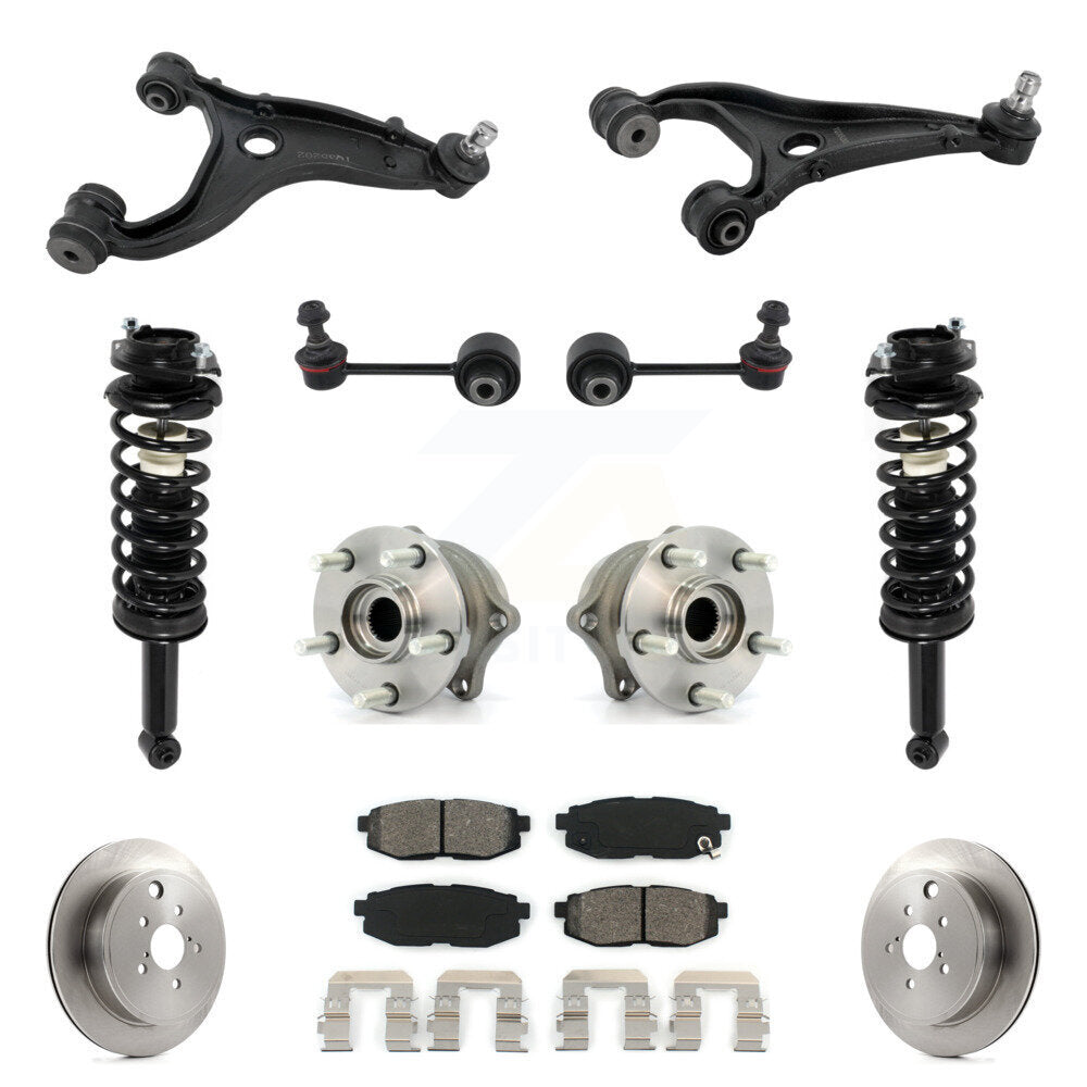 Transit Auto KM-100353 Suspension Control Arm and Ball Joint Assembly for 2010-2012 Subaru Outback - Rear