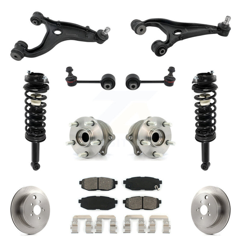 Transit Auto KM-100353 Suspension Control Arm and Ball Joint Assembly for 2010-2012 Subaru Outback - Rear