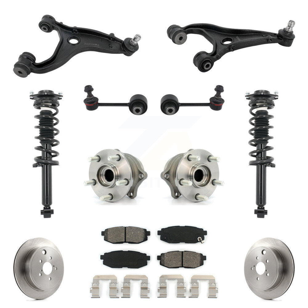 Transit Auto KM-100355 Suspension Control Arm and Ball Joint Assembly for 2013-2014 Subaru Outback - Rear