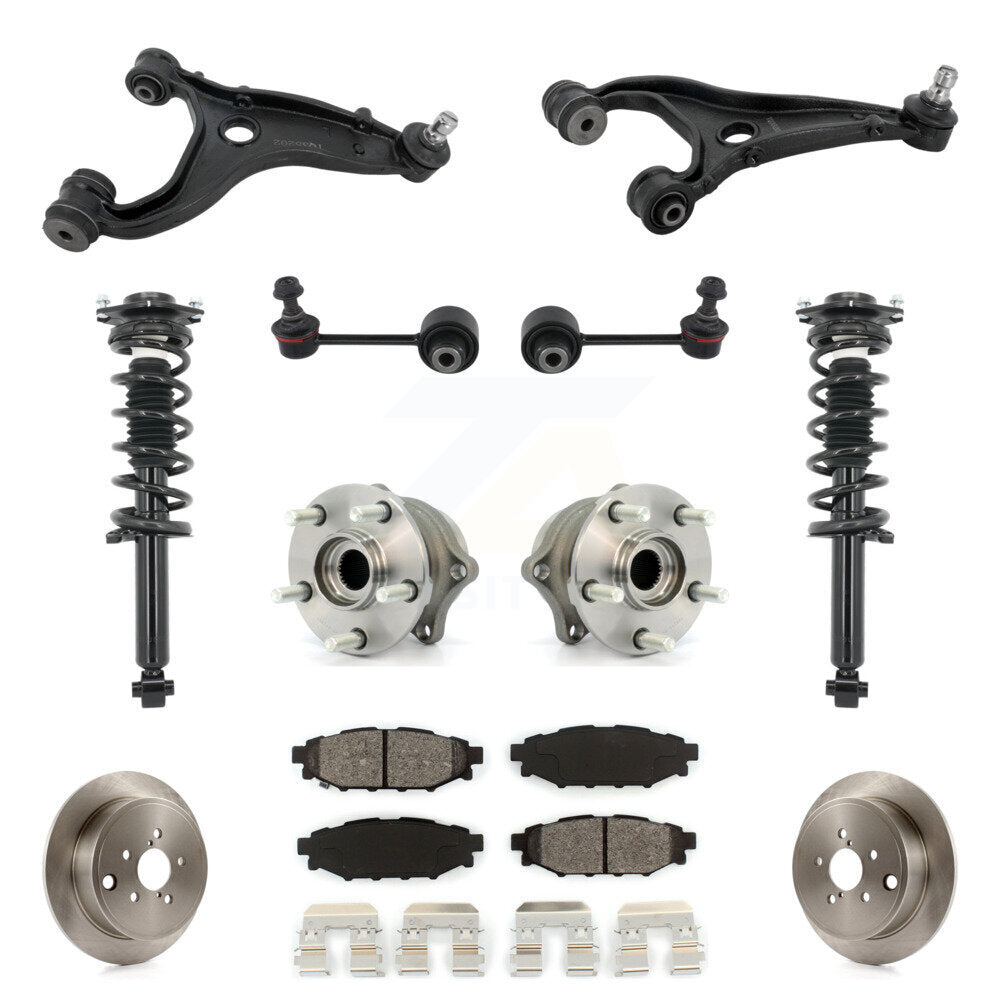 Transit Auto KM-100356 Suspension Control Arm and Ball Joint Assembly for 2013-2014 Subaru Outback - Rear