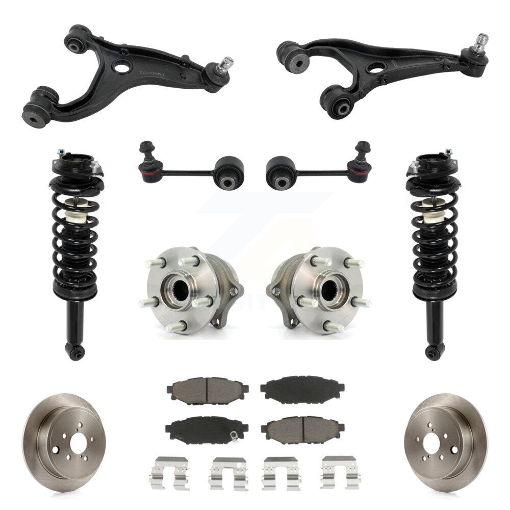 Transit Auto KM-100357 Suspension Control Arm and Ball Joint Assembly for 2010-2012 Subaru Outback - Rear