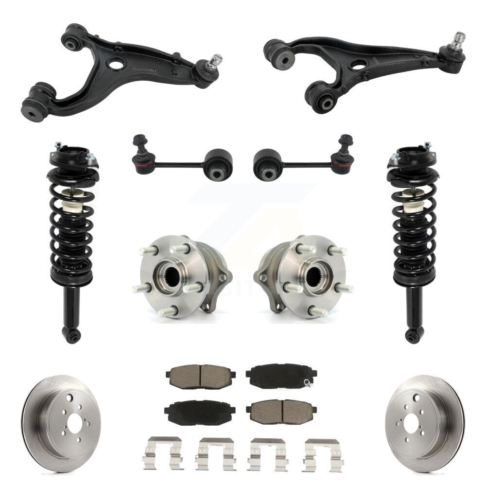 Transit Auto KM-100358 Suspension Control Arm and Ball Joint Assembly for 2010-2012 Subaru Outback - Rear