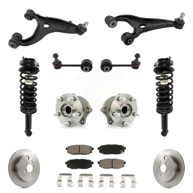 Transit Auto KM-100358 Suspension Control Arm and Ball Joint Assembly for 2010-2012 Subaru Outback - Rear