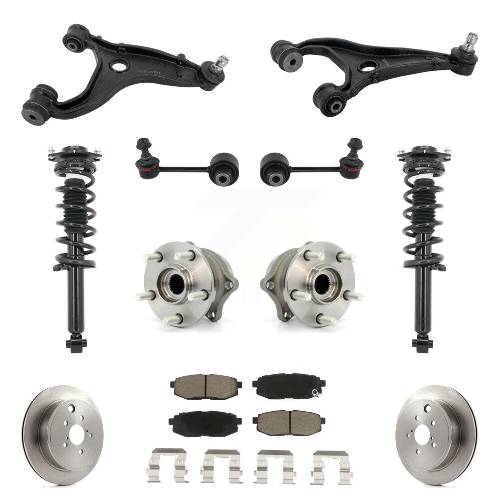 Transit Auto KM-100360 Suspension Control Arm and Ball Joint Assembly for 2013-2014 Subaru Outback - Rear