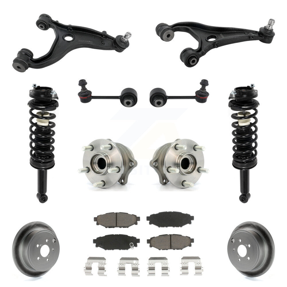 Transit Auto KM-100361 Suspension Control Arm and Ball Joint Assembly for 2010-2012 Subaru Outback - Rear