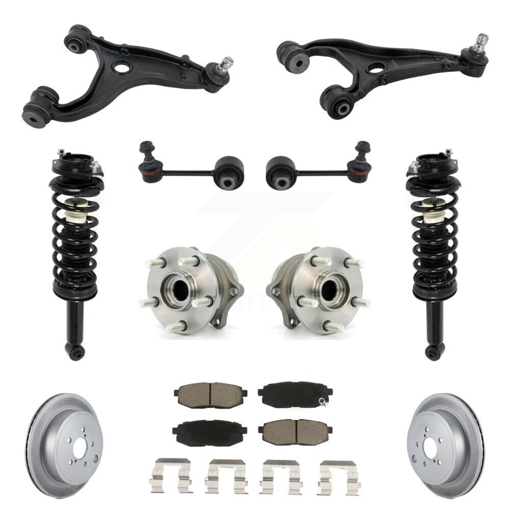 Transit Auto KM-100362 Suspension Control Arm and Ball Joint Assembly for 2010-2012 Subaru Outback - Rear