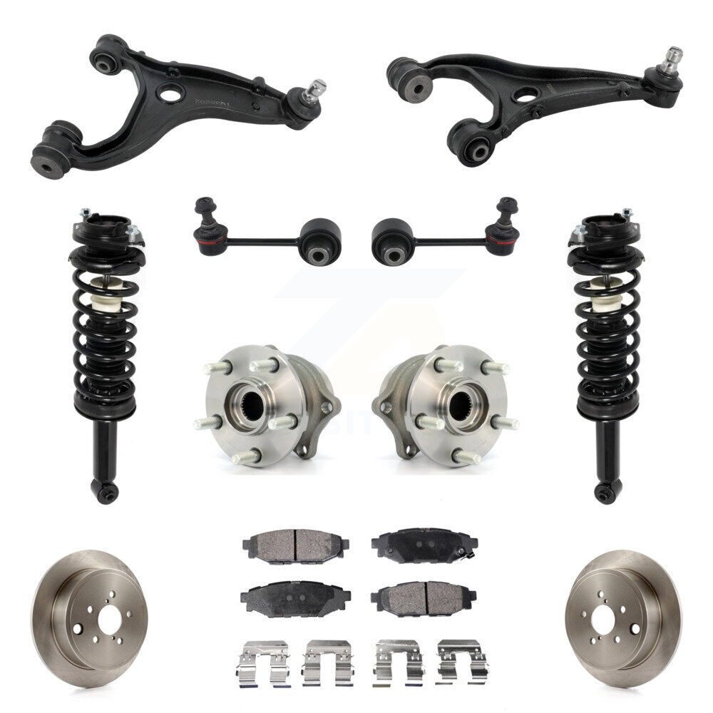 Transit Auto KM-100365 Suspension Control Arm and Ball Joint Assembly for 2010-2012 Subaru Outback - Rear