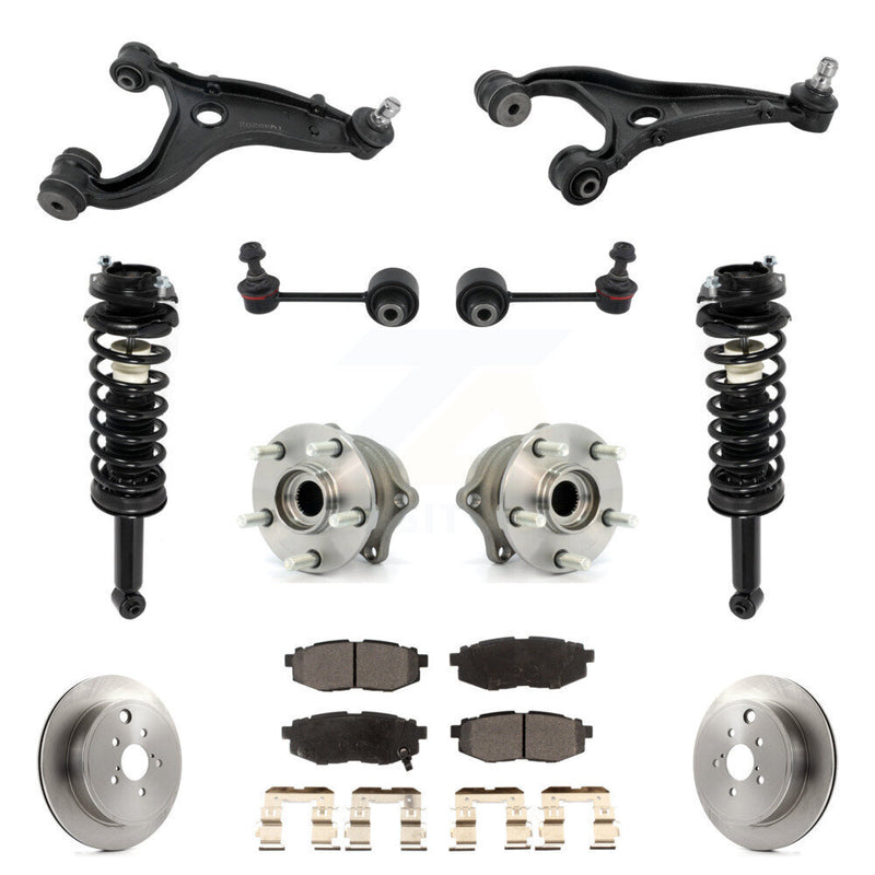 Transit Auto KM-100366 Suspension Control Arm and Ball Joint Assembly for 2010-2012 Subaru Outback - Rear