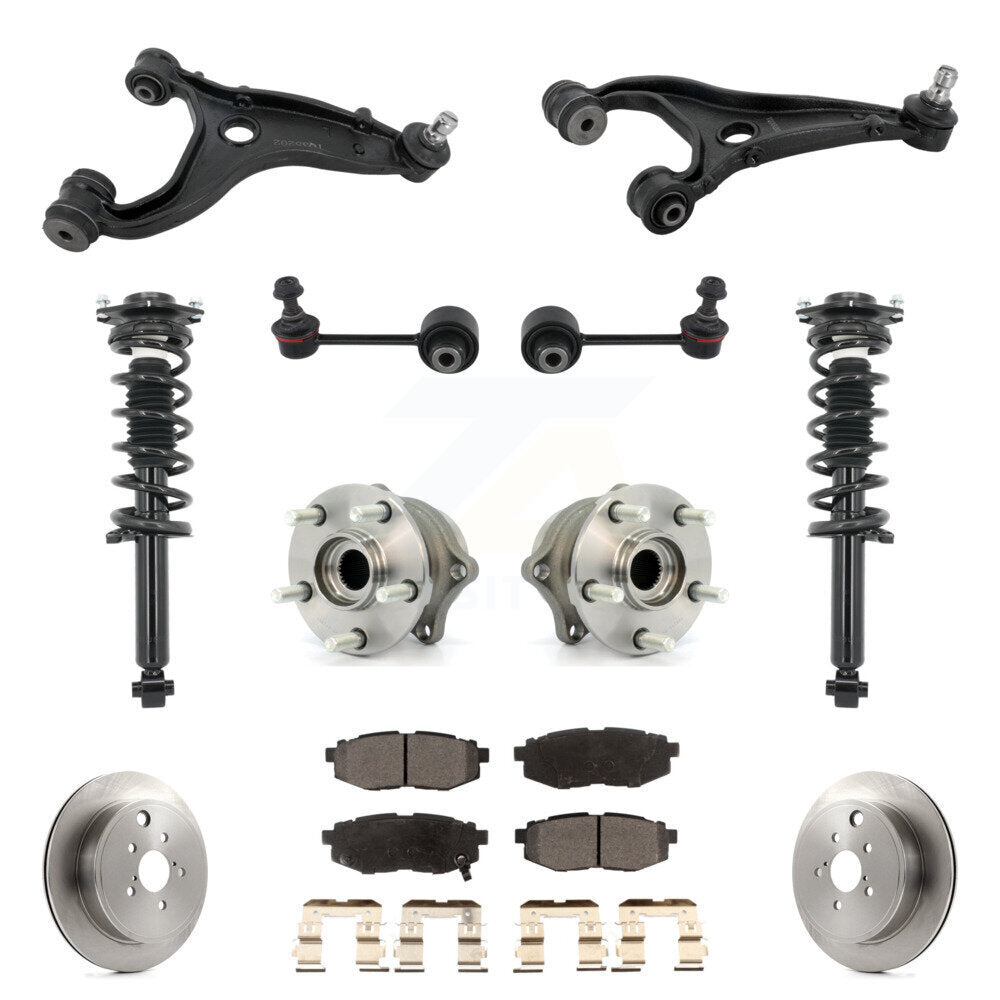 Transit Auto KM-100368 Suspension Control Arm and Ball Joint Assembly for 2013-2014 Subaru Outback - Rear