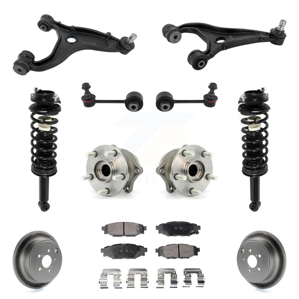 Transit Auto KM-100369 Suspension Control Arm and Ball Joint Assembly for 2010-2012 Subaru Outback - Rear