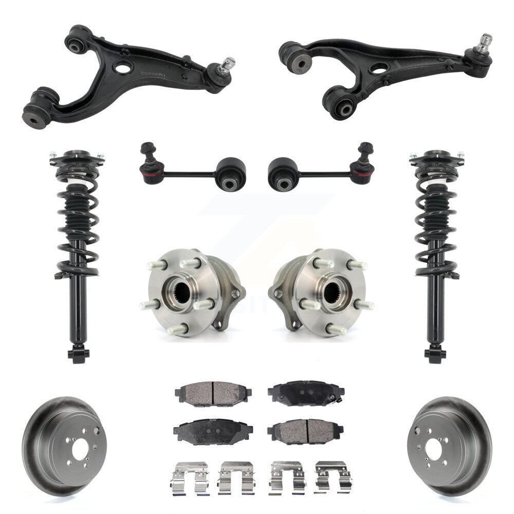 Transit Auto KM-100371 Suspension Control Arm and Ball Joint Assembly for 2013-2014 Subaru Outback - Rear