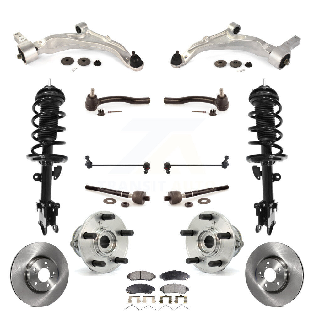 Transit Auto KM-100401 Suspension Strut and Coil Spring Assembly for 2007-2013 Acura MDX - Front