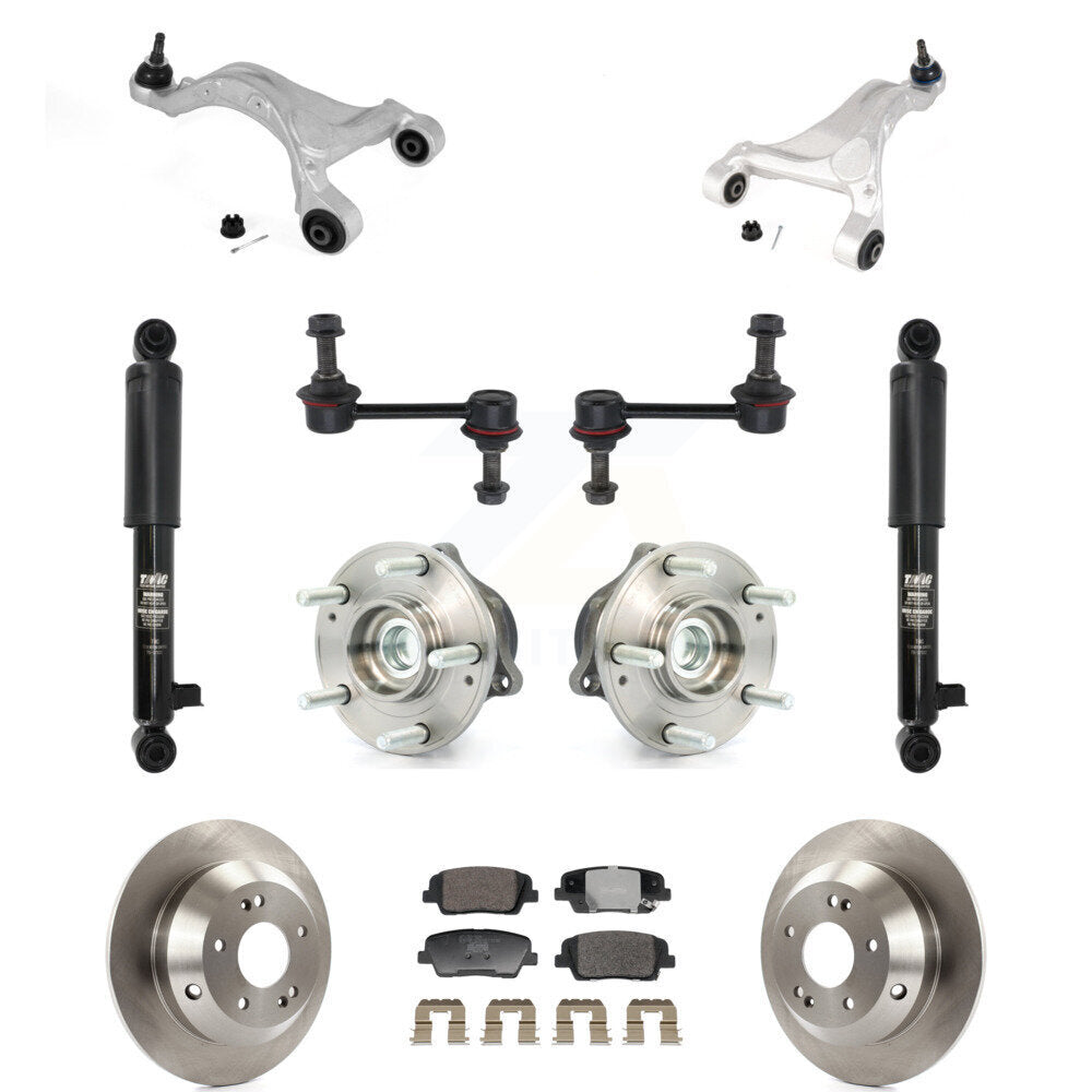 Transit Auto KM-100404 Suspension Control Arm and Ball Joint Assembly for 2010-2013 Kia Sorento, Hyundai Santa Fe - Rear