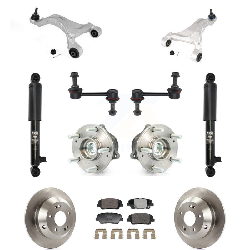 Transit Auto KM-100404 Suspension Control Arm and Ball Joint Assembly for 2010-2013 Kia Sorento, Hyundai Santa Fe - Rear