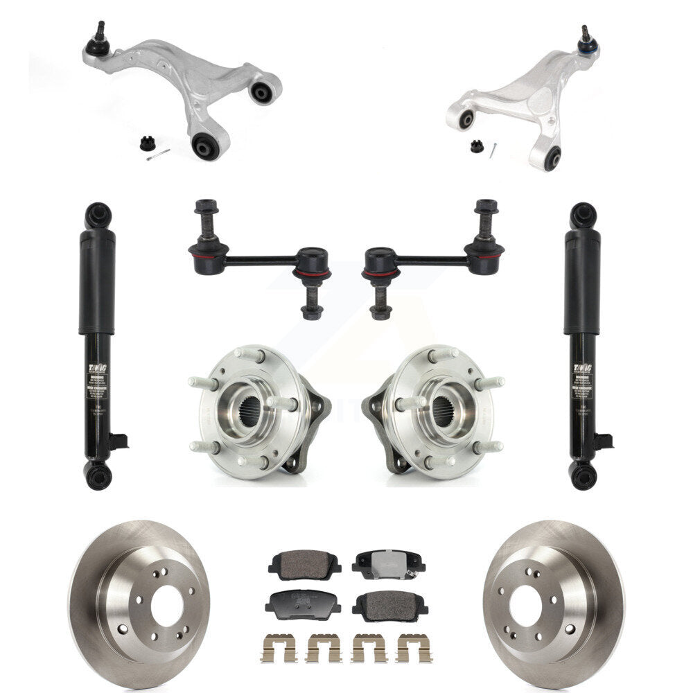 Transit Auto KM-100405 Suspension Control Arm and Ball Joint Assembly for 2010-2013 Kia Sorento, Hyundai Santa Fe - Rear
