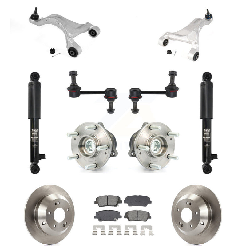 Transit Auto KM-100406 Suspension Control Arm and Ball Joint Assembly for 2010-2013 Kia Sorento, Hyundai Santa Fe - Rear