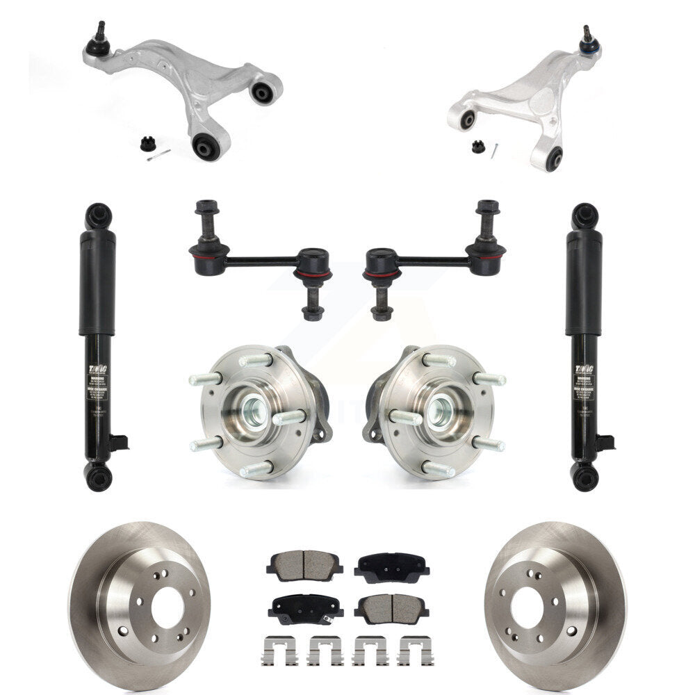 Transit Auto KM-100408 Suspension Control Arm and Ball Joint Assembly for 2010-2013 Kia Sorento, Hyundai Santa Fe - Rear