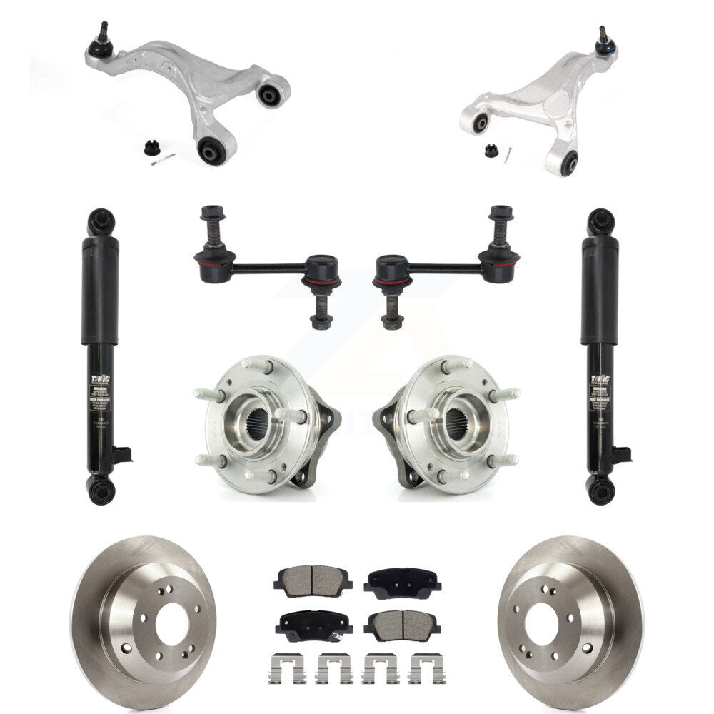Transit Auto KM-100409 Suspension Control Arm and Ball Joint Assembly for 2010-2013 Kia Sorento, Hyundai Santa Fe - Rear