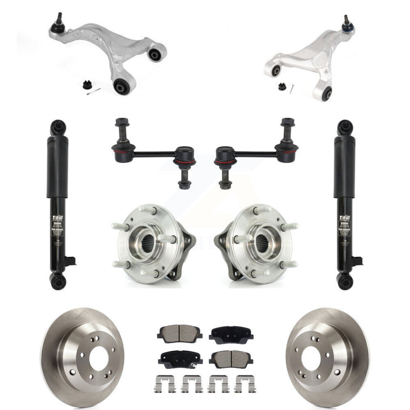 Transit Auto KM-100409 Suspension Control Arm and Ball Joint Assembly for 2010-2013 Kia Sorento, Hyundai Santa Fe - Rear