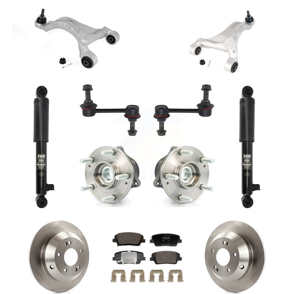 Transit Auto KM-100410 Suspension Control Arm and Ball Joint Assembly for 2010-2013 Kia Sorento, Hyundai Santa Fe - Rear