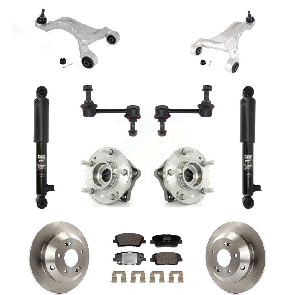 Transit Auto KM-100411 Suspension Control Arm and Ball Joint Assembly for 2010-2013 Kia Sorento, Hyundai Santa Fe - Rear