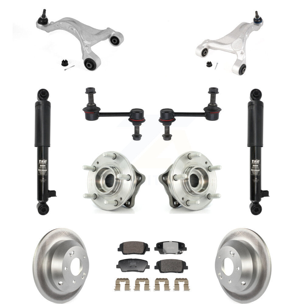 Transit Auto KM-100413 Suspension Control Arm and Ball Joint Assembly for 2010-2013 Kia Sorento, Hyundai Santa Fe - Rear