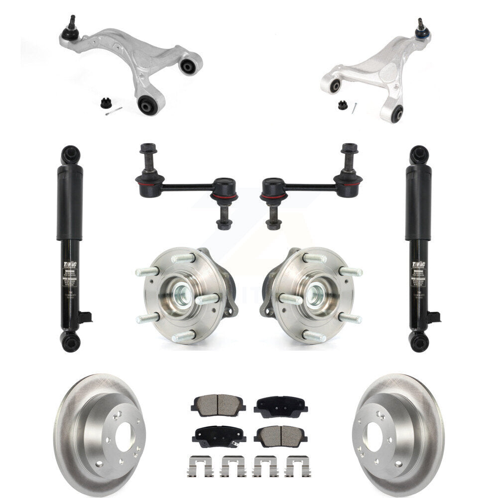 Transit Auto KM-100414 Suspension Control Arm and Ball Joint Assembly for 2010-2013 Kia Sorento, Hyundai Santa Fe - Rear