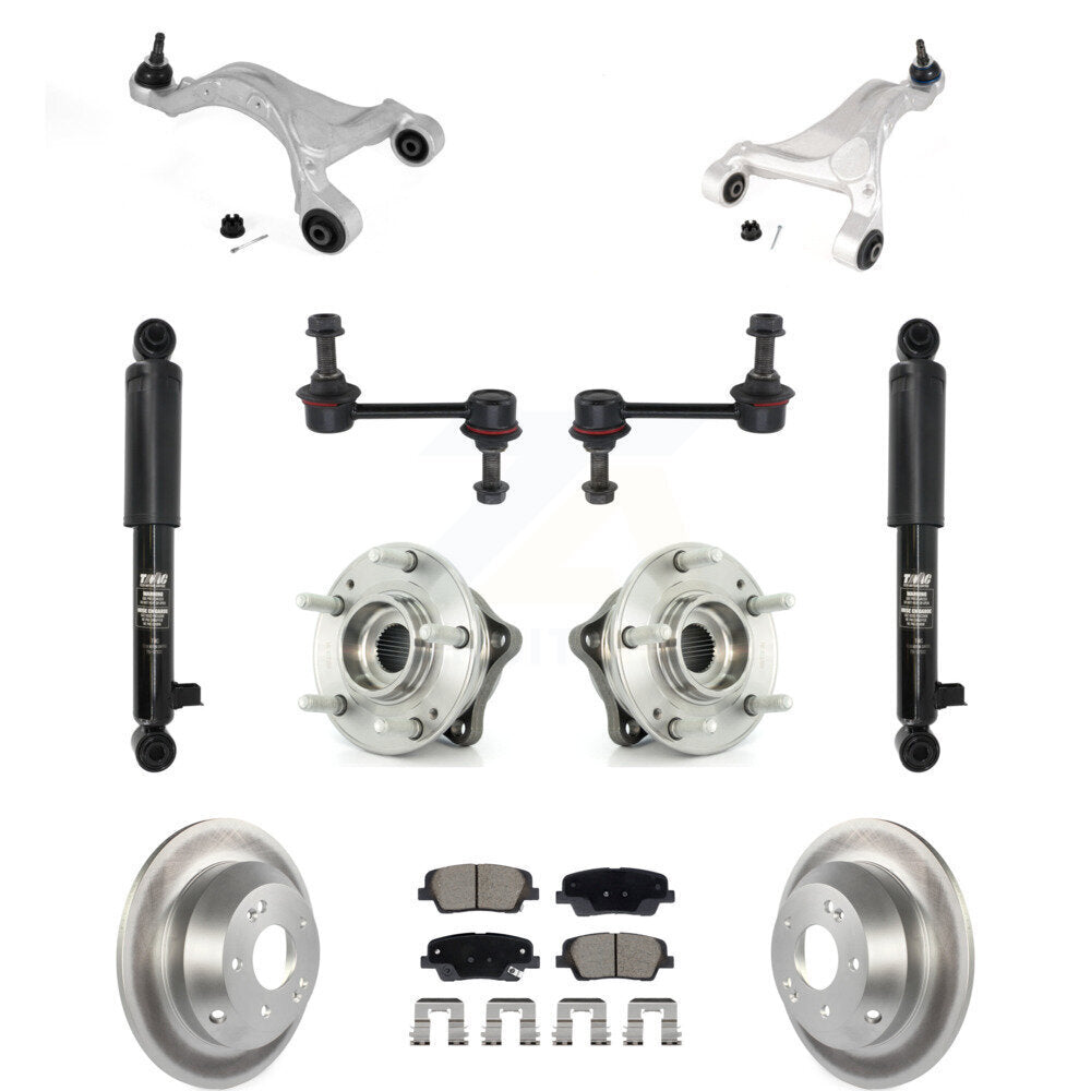 Transit Auto KM-100415 Suspension Control Arm and Ball Joint Assembly for 2010-2013 Kia Sorento, Hyundai Santa Fe - Rear