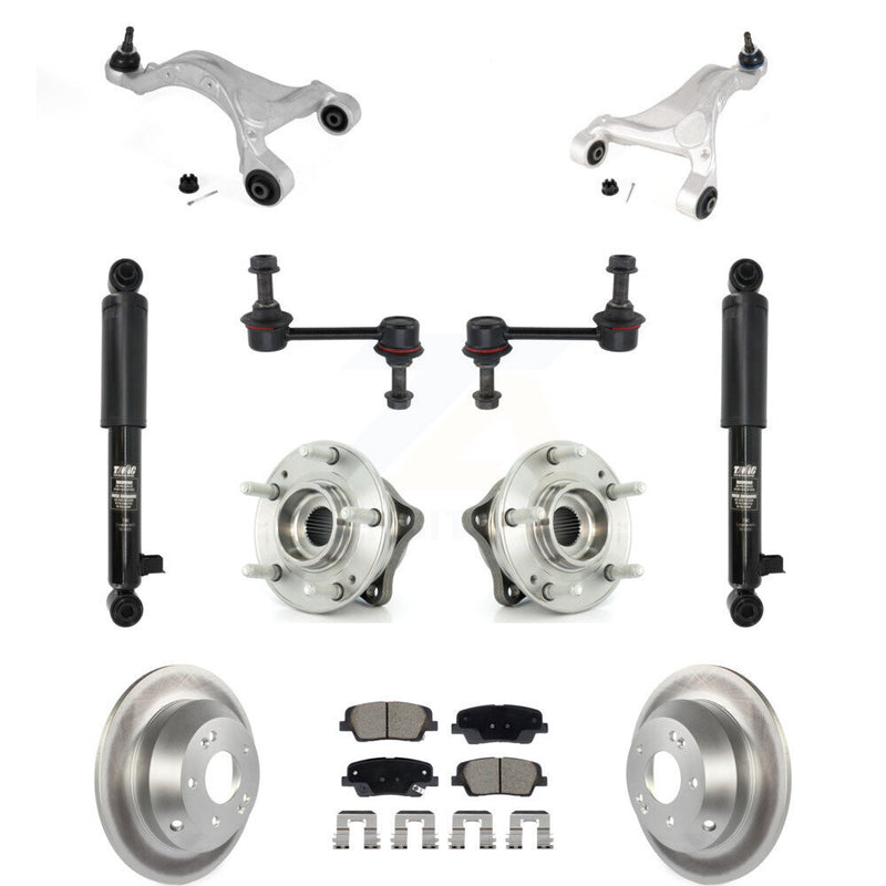 Transit Auto KM-100415 Suspension Control Arm and Ball Joint Assembly for 2010-2013 Kia Sorento, Hyundai Santa Fe - Rear