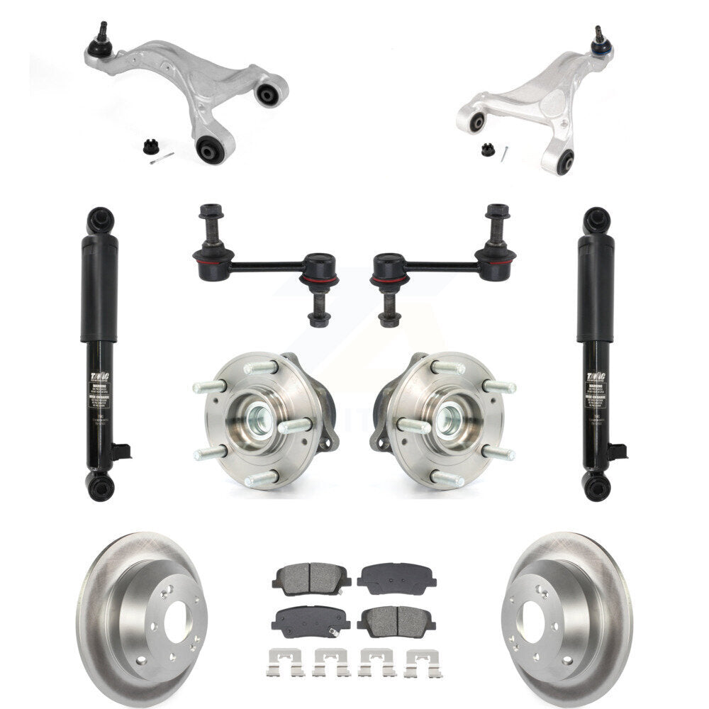 Transit Auto KM-100416 Suspension Control Arm and Ball Joint Assembly for 2010-2013 Kia Sorento, Hyundai Santa Fe - Rear