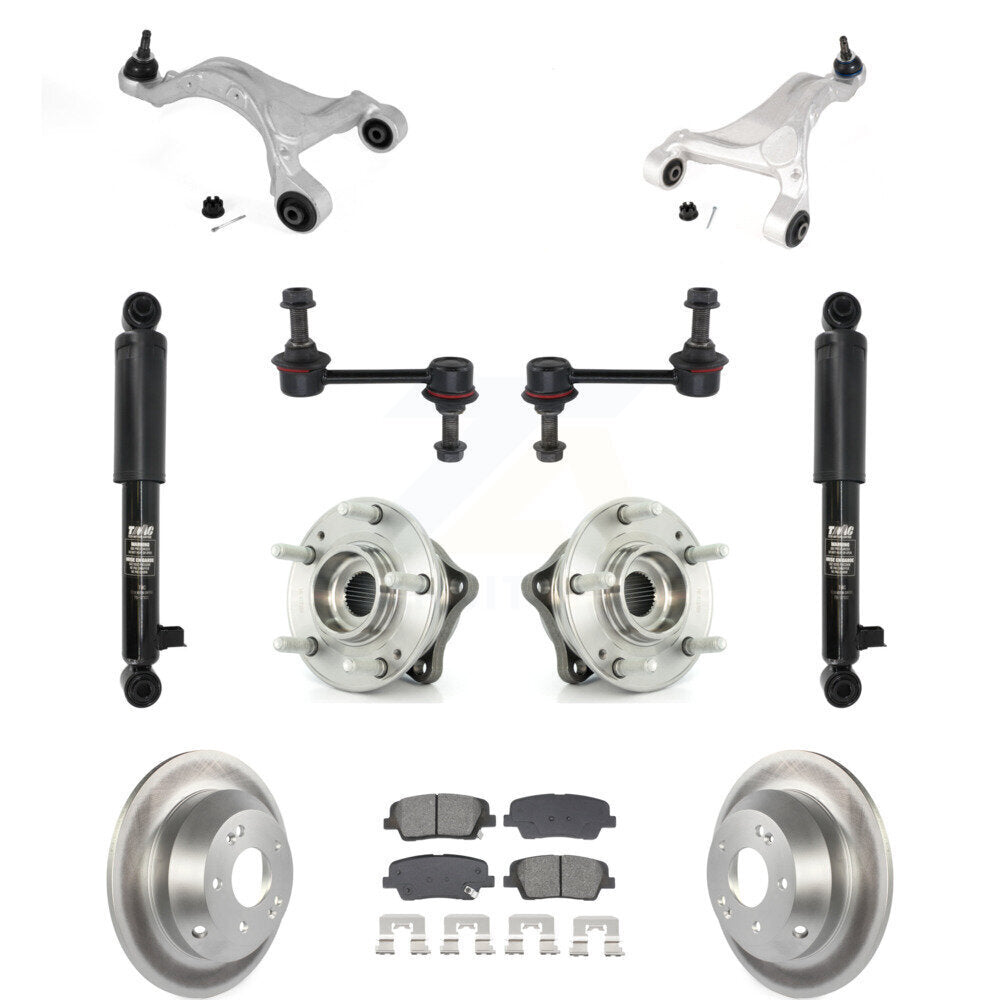 Transit Auto KM-100417 Suspension Control Arm and Ball Joint Assembly for 2010-2013 Kia Sorento, Hyundai Santa Fe - Rear