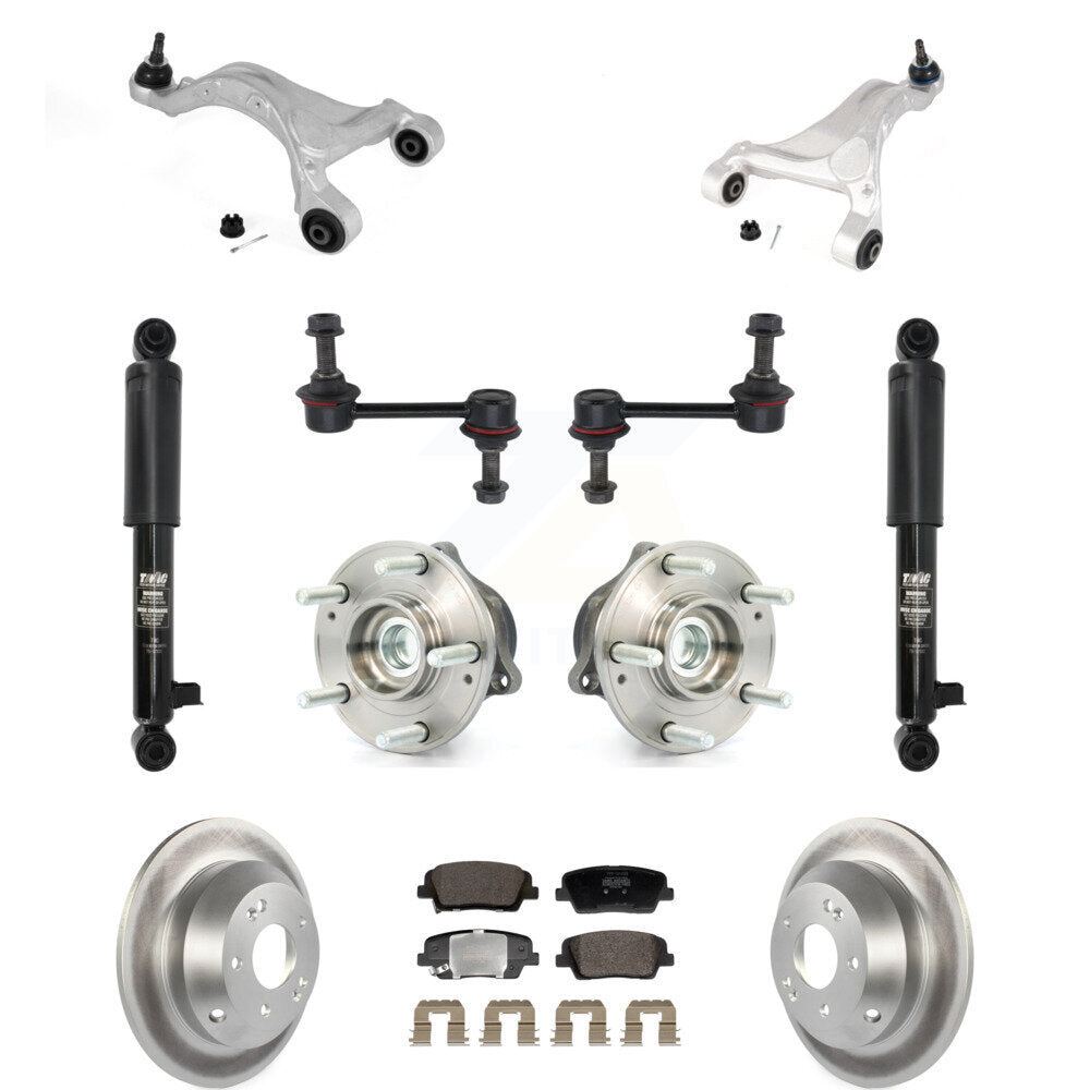 Transit Auto KM-100418 Suspension Control Arm and Ball Joint Assembly for 2010-2013 Kia Sorento, Hyundai Santa Fe - Rear