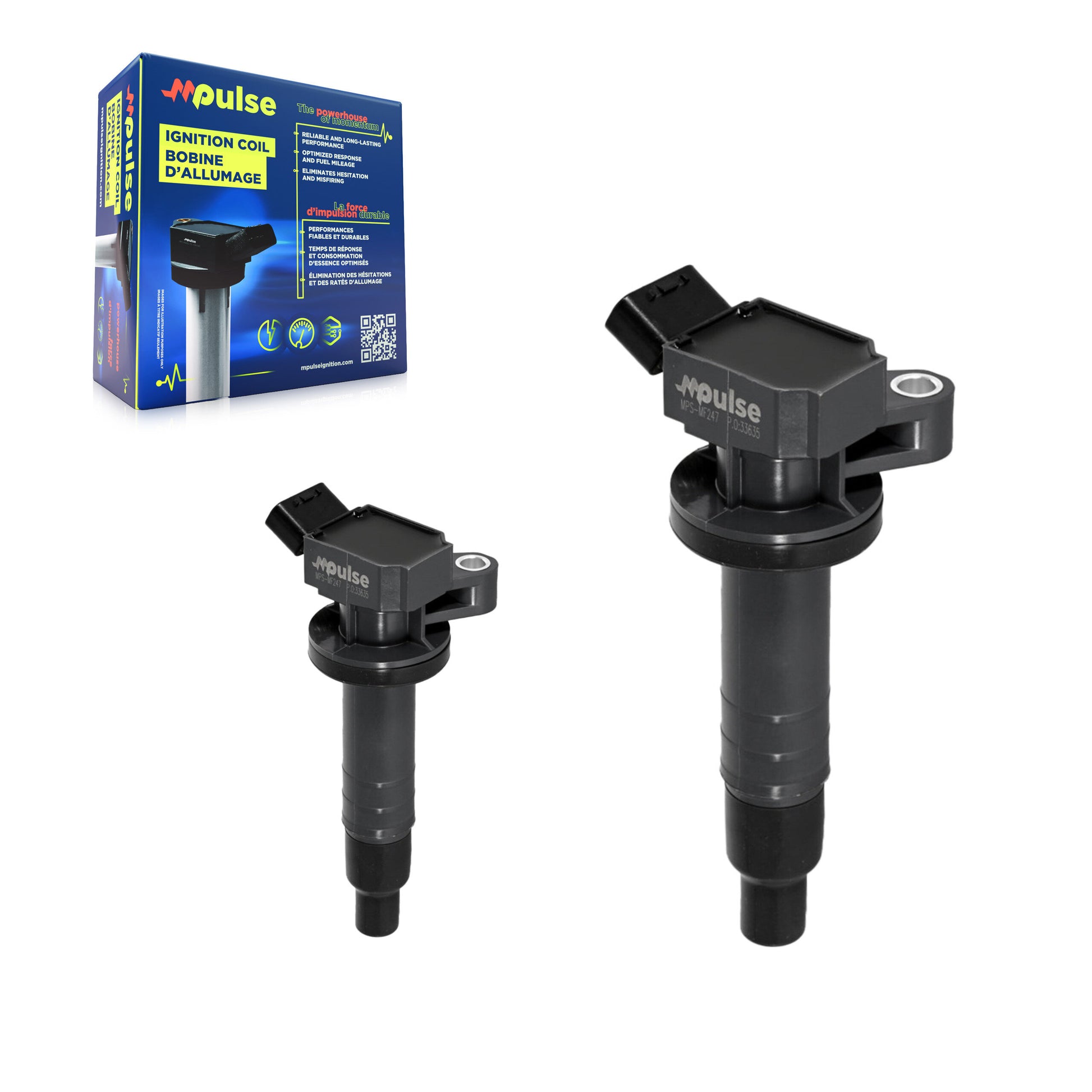Mpulse KMP-100023 Ignition Coil for 1999-2008 Pontiac Vibe, Toyota Corolla and More
