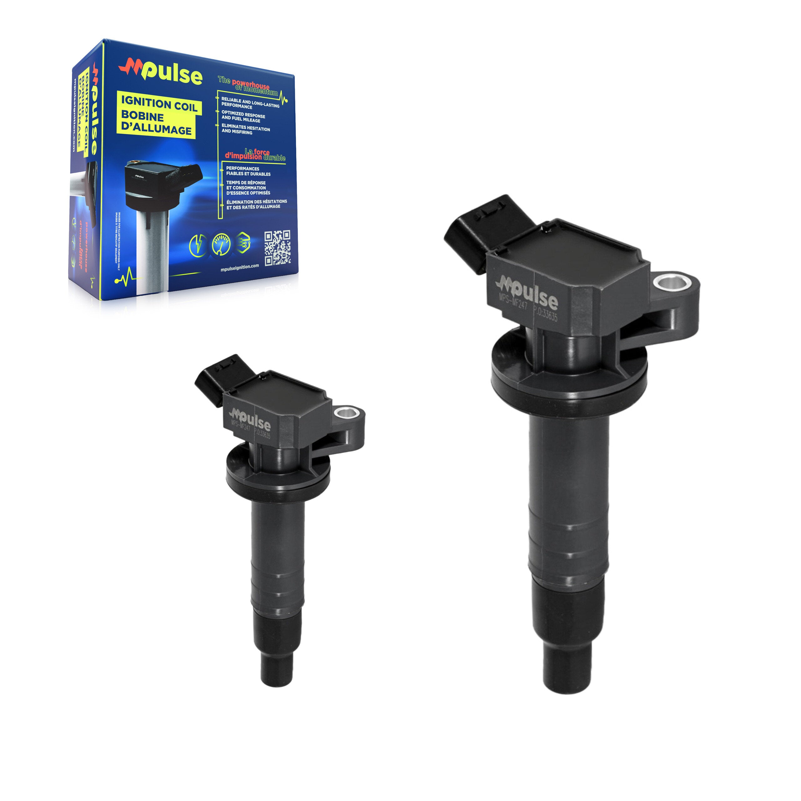 Mpulse KMP-100023 Ignition Coil for 1999-2008 Pontiac Vibe, Toyota Corolla and More