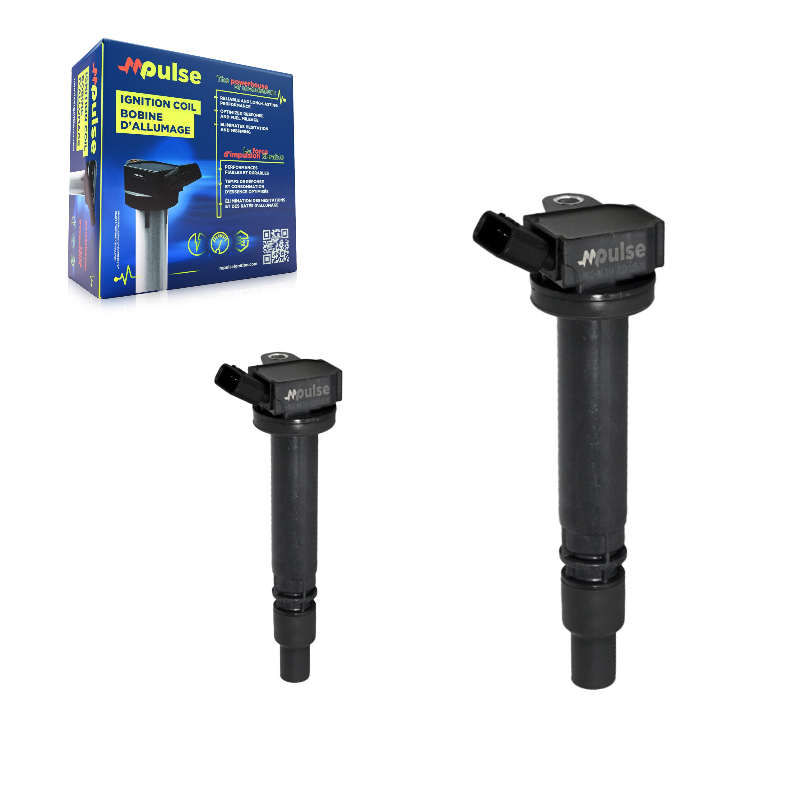 Mpulse KMP-100024 Ignition Coil for 2000-2006 Toyota Corolla, Pontiac Vibe and More