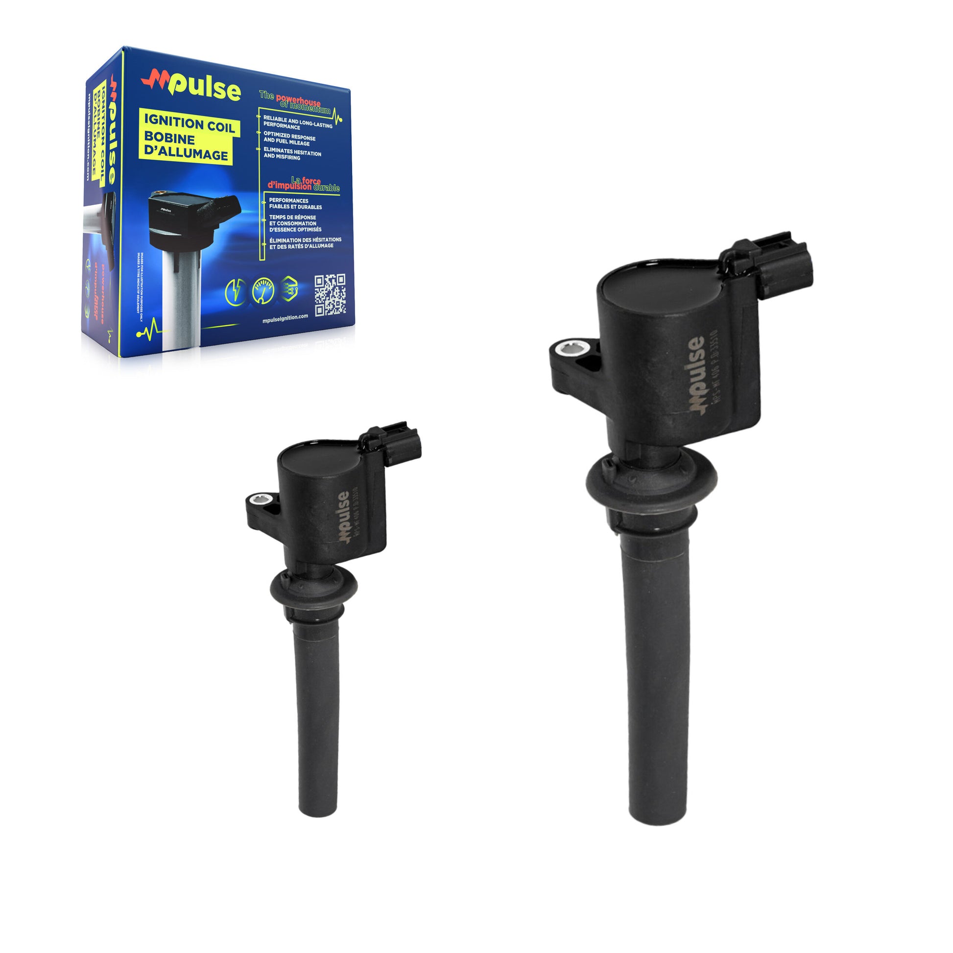 Mpulse KMP-100031 Ignition Coil for 2002-2008 Ford Taurus, Mercury Mariner and More